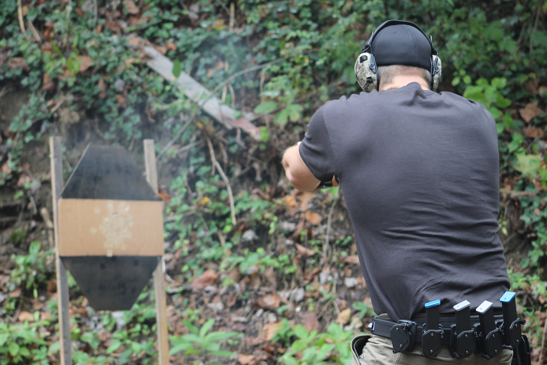 Intro to Competition course at Archangel Defense a defensive firearms training company