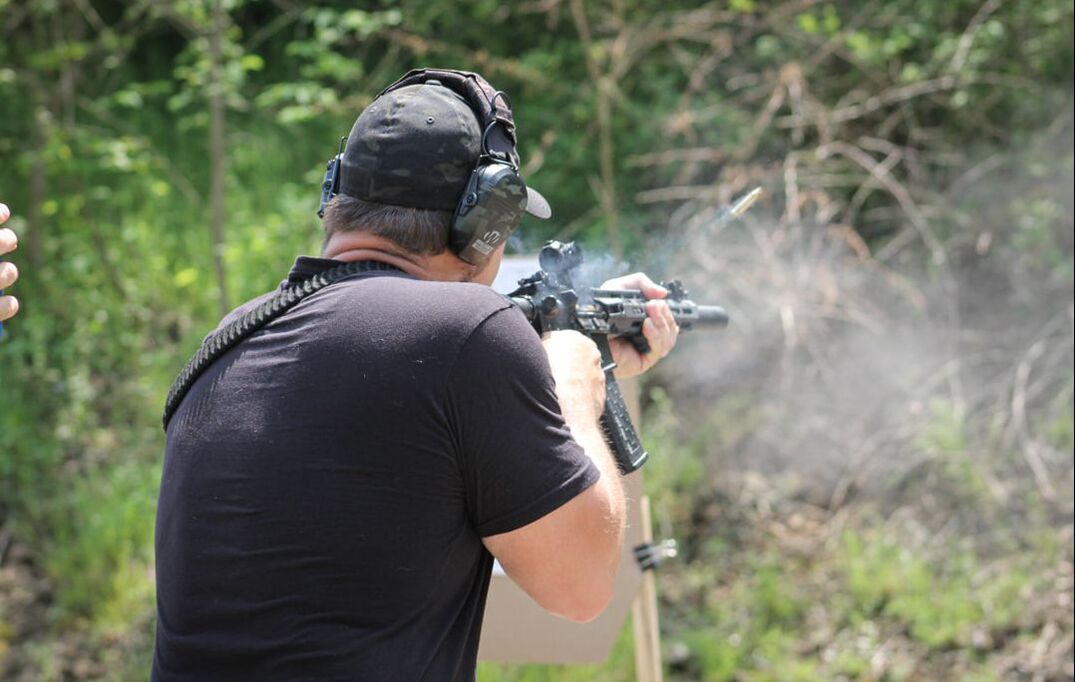 Intro to Modern Sporting Rifle (AR-15) course at Archangel Defense a defensive firearms training company